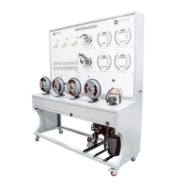 Taula d'entrenador del sistema de frenada